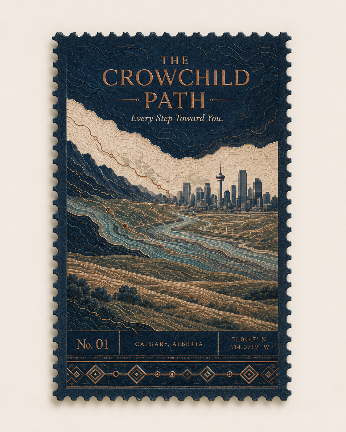 The Crowchild Path — Collector Stamp