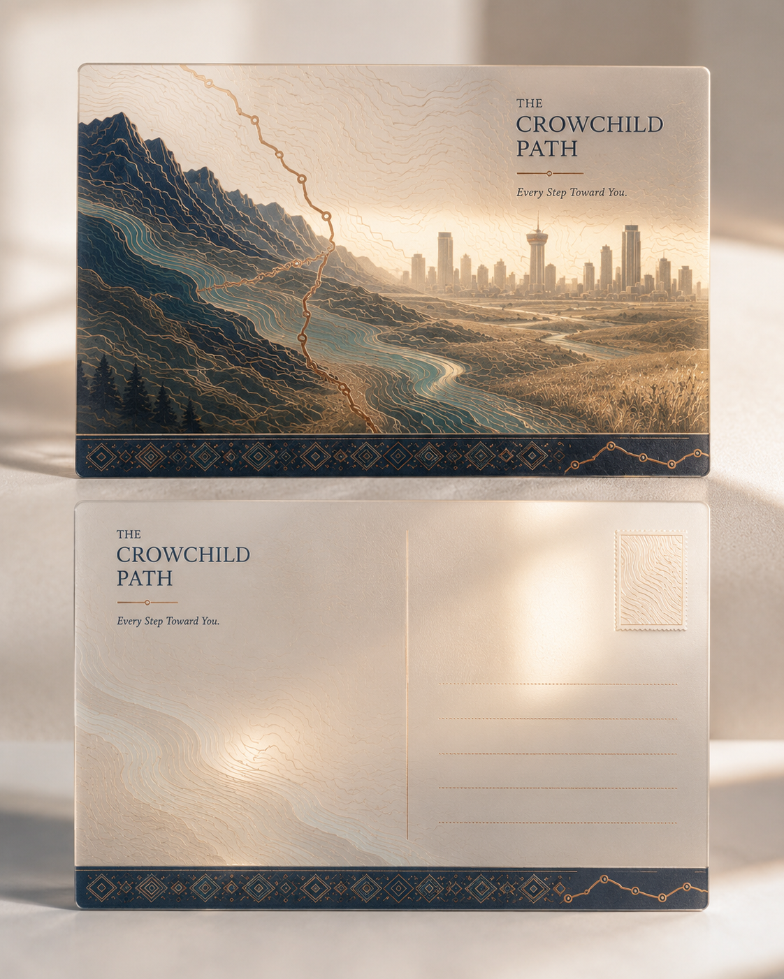 The Crowchild Path — Light Postcard
